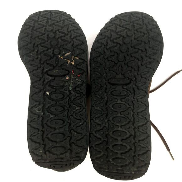 MBT Casual 02 Shoes Leather Lace-Up Comfort Size 7.5 Toning Brown Womens - Picture 8 of 9